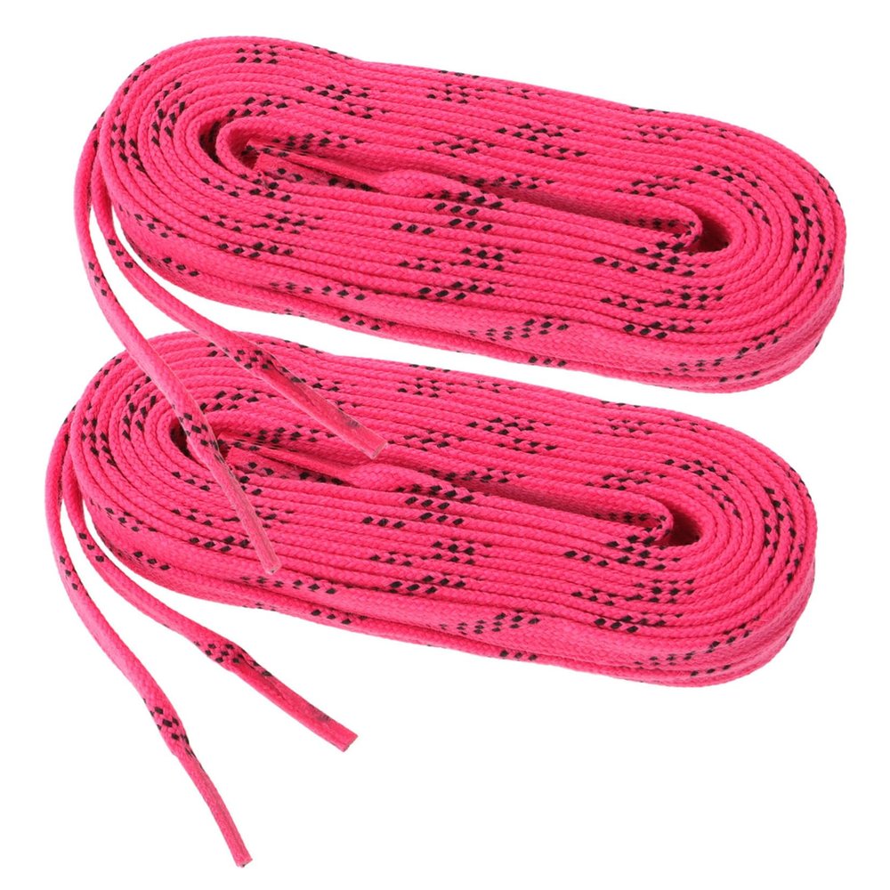 COOLHIYA 1pair Wear-Resistant Waxed Hockey Skate Laces for Ice Skating Fashionable Sports Comfortable Roller Skates Sneakers and Athletic Shoes