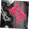 COOLHIYA 1pair Wear-Resistant Waxed Hockey Skate Laces for Ice Skating Fashionable Sports Comfortable Roller Skates Sneakers and Athletic Shoes view 2