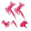 COOLHIYA 1pair Wear-Resistant Waxed Hockey Skate Laces for Ice Skating Fashionable Sports Comfortable Roller Skates Sneakers and Athletic Shoes view 3