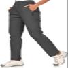ZOOXING Womens Golf Pants Lightweight Quick Dry Nylon Summer Outdoor Travel Hiking Camping Pants with Zipper Pockets Darkgrey X-Large/29 view 3