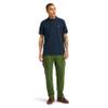 Timberland Men's Millers River Pique Short Sleeve Polo Shirt, Dark Sapphire, Small view 1