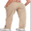 ZOOXING Womens Golf Pants Lightweight Quick Dry Nylon Summer Outdoor Travel Hiking Camping Pants with Zipper Pockets Khaki X-Small/29 view 4