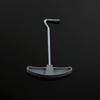 Peg Puller Extractor,Tent Peg Nail Puller Tool,Outdoor Tent Stake Puller Tool,Portable Plastic Handle Steel Awning Stakes Hooks Remover Lifter for Outdoor Camping view 2