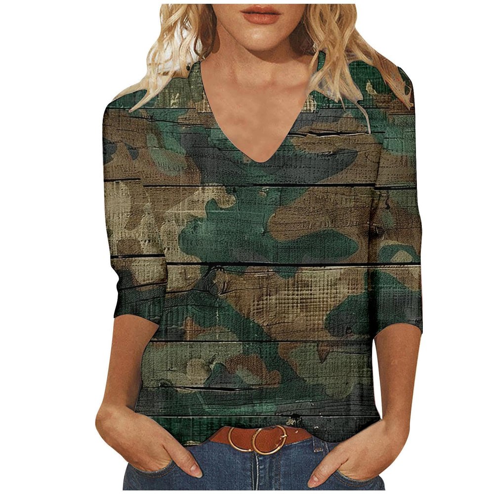 3/4 Sleeve T Shirts for Women, Womens 3/4 Sleeve Summer Tops, Women's 3/4 Sleeve Summer Tops, Plus Size Tops for Women Summer, Fall Clothes for Women 2024, Blusas Manga 3/4 para Mujer Black