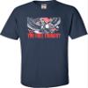 3T Navy Toddler George Washington USA Bald Eagle You Free Tonight? Toddler T-Shirt view 4