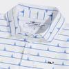 Vineyard Vines Boys Printed Sankaty Polo, Boat Stripe - White Cap, X-Large view 3