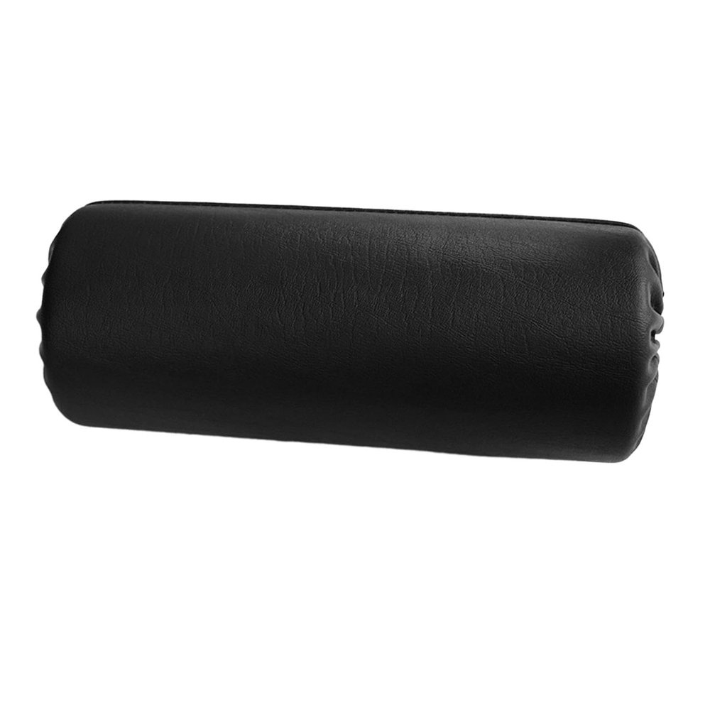 kowaku Foam Foot Pad Roller Foam Roller Support High Density Home Gym Accessory 2.8cm Hole Diameter for Weight Bench Workout Machine, Black