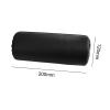 kowaku Foam Foot Pad Roller Foam Roller Support High Density Home Gym Accessory 2.8cm Hole Diameter for Weight Bench Workout Machine, Black view 2