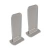 GLOGLOW Item Stand Acrylic Boxing Glove Display Stand, 2 Pack, Vertical Holder for Memorabilia, 3.1x2.0x5.9 Inches, Clear Daily Necessities (Transparent) view 1