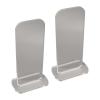 GLOGLOW Item Stand Acrylic Boxing Glove Display Stand, 2 Pack, Vertical Holder for Memorabilia, 3.1x2.0x5.9 Inches, Clear Daily Necessities (Transparent) view 4