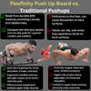 Push Up Board 25-in-1 | Portable Pushup Board & Push Up Bar for Men | Home Gym Pilates Board & Fitness Equipment | Workout Equipment, Gym Gear view 3