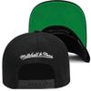 Mitchell & Ness Toronto Huskies Snapback Adjustable Hat Cap - Black view 2