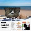 Grass And Dove Print Anti-Sand Beach Tote Bag,Versatile And Stylish For All Your Adventures view 2