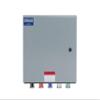 Power Assemblies Camlock Connection Box, 400 Amp, 120/208V, 3 Phase, 4 Wire, NEMA 4/12 with Camlock Series 16 Female Outputs, Double Set Screw Wall-Mount Power Distribution Box, BLK/RED/BLU/WHT/GRN view 1