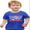 4T Royal Toddler George Washington USA Bald Eagle You Free Tonight? Toddler T-Shirt view 1