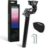 Safort USS Suspension Seatpost with Cover, Diameter: 27.2mm / 30.9mm / 31.6mm, for E-Bikes, Gravel, Road, Hybrid, 365mm (27.2mm x 365mm) view 1