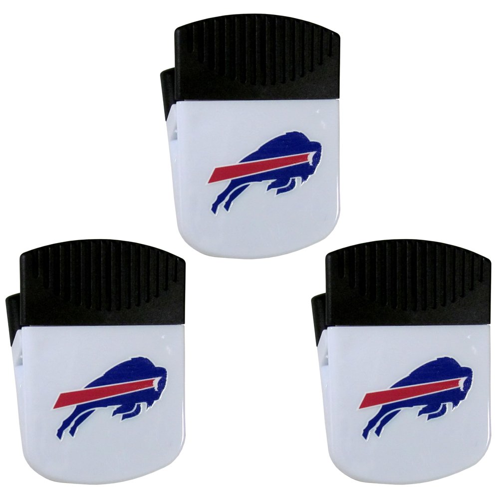 Siskyou Sports NFL Buffalo Bills Chip Clip Magnets, 3pk One Size, White