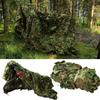 RhLLvJ 3X5M Camouflage Netting, Camouflage Decorative Netting Military Camouflage Netting Hunting Concealment Trees and Shade Netting view 3