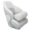 UNKOMN Marine Hardware Boat Accessories Marine Folding Seat Boat Fishing Pro Casting Deck Seat Boat Bike Butt Chair(White) view 2