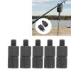 HERCHR Fishing Quick Release Adapter, 5Pcs Carp Rod Pod Bank Sticks Connector Fishing Rod Support Holder for Bite Alarm Tackle view 3