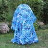 RhLLvJ Sky Blue Camouflage Net Double Layer Encrypted Thickened Camouflage Net, Bulk Roll for Party Camping Outdoor Shade Hunting Shooting(2 * 5m/6.5 * 16.4ft) view 1