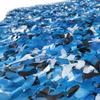 RhLLvJ Sky Blue Camouflage Net Double Layer Encrypted Thickened Camouflage Net, Bulk Roll for Party Camping Outdoor Shade Hunting Shooting(2 * 5m/6.5 * 16.4ft) view 3