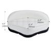 UNKOMN Marine Hardware Boat Seat Boat Fishing Pro Casting Deck Seat Boat Bike Butt Chair(White) view 3