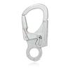Ahiller Muscular Carabiner Hook3.1" Alloy Thick Keychain Clip for Man, Outdoor Camping, Hiking Accessories, Key Ring(W-Carabiner Clip-Silver-1PCS) view 1