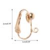 hokojix Ear Clip Converter One End of The Vertical Tube The Other End of The Silicone Ear Plug U-Shaped Jewelry Accessories view 2