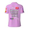 Custom T Shirts Add Image and Text Custom Shirts Perfect for Office Running Personalized Design 4 Side Print Custom Polo Shirts for Man Personalized Gift XX-Large Purple view 2