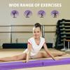 Nova Microdermabrasion 9 FT Folding Gymnastics Balance Beam for Kids Home Use Anti Slip Foam Floor Balance Beam Foldable Gymnastics Floor Beam (Purple, 9FT) view 4