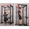 Power Cage Squat Rack Stands Gym Equipment 1000-Pound Capacity Exercise pull-up down view 4