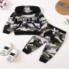 2T Boys Clothes 3T Toddler Boy Fall Clothes Long Sleeve Camo Hoodie Sweatshirt Pants Cute Winter Outfit Sweat Suit Set 2 3 Year Old Boy Clothes view 3