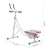 Ab Machine, Ab Workout Equipment for Home Gym, Foldable Core & Abdominal Exercise Machine, Ab Trainer Women Exercise Fitness Equipment with LED Monitor, 150kg/330lbs Weight Capacity (Pink) view 4