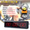 BS-MIAOBO Independent Button Type 1.5-inch Fitness Room Rest Timer, Suitable for Gym Exercise/School/Home Exercise/Boxing Gym/Indoor Rock Climbing (1.5 inch 6-Digit red) view 2
