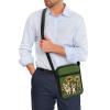 TODIYADDU Sunflower Corgi Shoulder Bag for Women Men Crossbody Sling Bag Fashion Messenger Bag Small Cell Phone Purse Holder Wallet Portable Handbags for Notebook Keys Cards Nice Chest Bag Gifts-1 view 3
