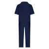 Women 2 Piece Cotton Linen Outfits Casual Short Sleeve Top Summer Plus Size Suits High Waist Wide Leg Pants Sets view 4