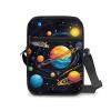 TODIYADDU Solar System Messenger Bag for Women Men Galaxy Planet Shoulder Bag with Front Pocket Fashion Sling Purse Chest Bag for Small Items Portable Handbags for Passport Cards Keys Gifts-1 view 2