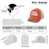 NineFit Basics Weekend Hooker Hat Womens Humor Fishing Lover Denim Hats for Men Trucker Hat Saffron Ball Cap Funny for Drivers view 4