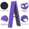 Nova Microdermabrasion 6 FT Folding Gymnastics Balance Beam for Kids Home Use Anti Slip Foam Floor Balance Beam Foldable Gymnastics Floor Beam view 3