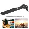 plplaaoo Kayak Rudder Kit,Fishing Canoe Boat Rudder Tail Vane Rudder Set,Easy to Install Plastic Canoe Boat Tail Vane Rudder Set for Sea Kayaks Fishing Boat Ship Canoeing Accessory view 2