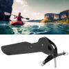 plplaaoo Kayak Rudder Kit,Fishing Canoe Boat Rudder Tail Vane Rudder Set,Easy to Install Plastic Canoe Boat Tail Vane Rudder Set for Sea Kayaks Fishing Boat Ship Canoeing Accessory view 4