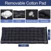 Adults, Foldable Outdoor with Portable Bag, Bed Lightweight Sleeping Cots for Camping, Easy to Set, Black view 4