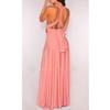 Bestgift Long Dresses Tie Multiple Wear Sexy Dresses Gowns Bridesmaid Dresses Brown 2XL view 3