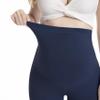 WELL&JUST Maternity Leggings Over The Belly - 2 Packs Ultra Soft & Breathable Pregnancy Active Wear for Workout Casual, High Waist Yoga Tights, S view 4