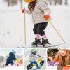 OutdoorMaster Merino Wool Ski Socks for Kids, Boys & Girls, Thermal Winter Warm Snowboarding Socks for Cold Weather view 2