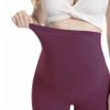 WELL&JUST Maternity Leggings Over The Belly - 3 Packs Ultra Soft & Breathable Pregnancy Active Wear for Workout Casual, High Waist Yoga Tights, S view 4