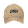 African Mask Seamless Pattern Baseball Cap for Men Women Vintage Trucker Hat Golf Hats Dad Hat Natural view 1