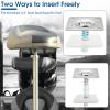 CLLOMAGY Boat Seat Base Pedestal Boat Seat Pin Mount Plated for 3/4" Marine Pedestal Post,Zinc Plated Steel Pin Swivel Mount for Marine Pontoon Jon Bass Fishing-2Pack view 2