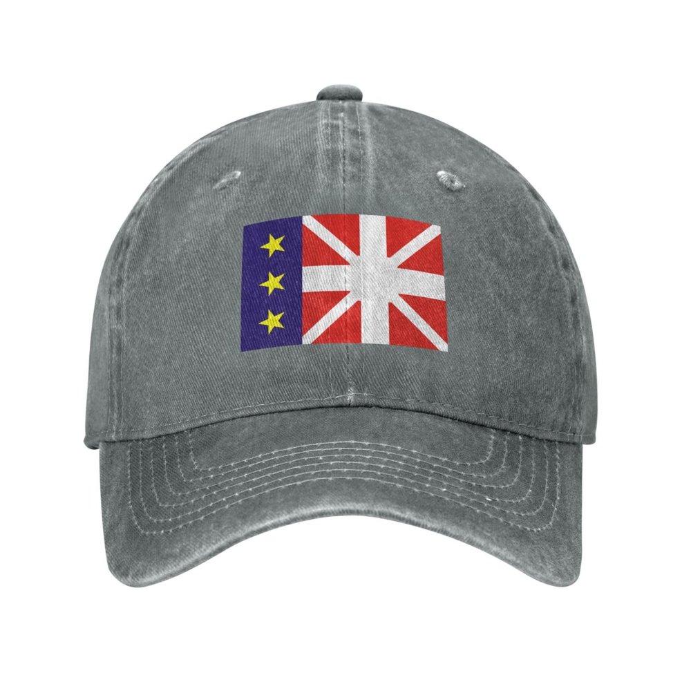 Flag of Gettysburg, Pennsylvania Baseball Cap for Men Women Vintage Trucker Hat Golf Hats Dad Hat Gray